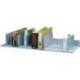 Organizador de armario Paperflow 9 separadores verticales Ajustables