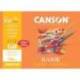Papel dibujo Canson din A3+ con recuadro 130 g/m2