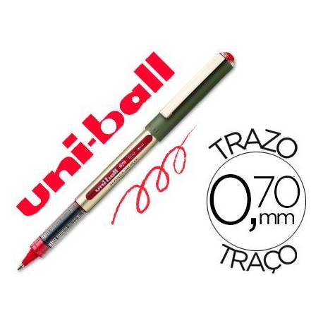 Boligrafo Uni-Ball UB-157 0,5 mm Rojo