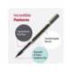 Boligrafo Uni-Ball UB-157 0,5 mm Negro