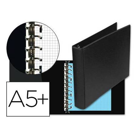 Carpeta Multifin alfa plastico 11 anillas cuarto