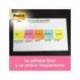 Post-it ® Bloc de notas adhesivas Z-Notes . Colores surtidos