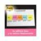 Post-it ® Bloc quita y pon colores surtidos