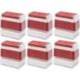 SELLO AUTOMATICO BROTHER 34 MM X 58 MM COLOR ROJO
