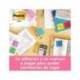 Post-it ® Bloc quita y pon fucsia 76 x 76 mm