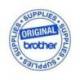 Cintas Brother TZ-FA3 12mm (ancho) x 3m (largo) textil azul/blanco
