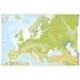 Mapa mudo Europa fisico