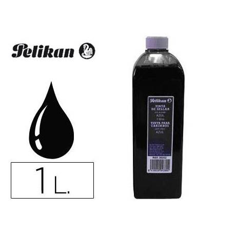TINTA TAMPON PELIKAN COLOR NEGRA BOTE 1 LITRO