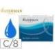 Tinta estilografica waterman serenity color blue caja de 8 cartuchos standard largos