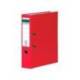 Archivador de palanca elba carton forrado folio rojo lomo de 80 mm rado chic