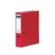 Archivador de palanca elba carton forrado folio rojo lomo de 80 mm rado chic