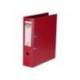 Archivador de palanca Elba carton forrado din a4 rojo lomo de 80 mm rado plast