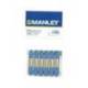 Lapices cera blanda Manley caja 12 unidades color azul ultramar