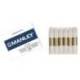 Lapices cera blanda Manley caja 12 unidades color blanco