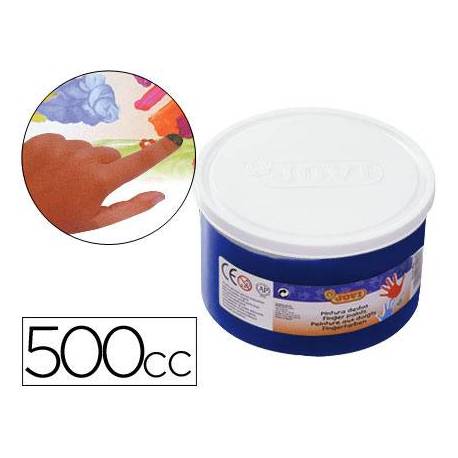 Pintura de dedos Jovi 500 cc azul