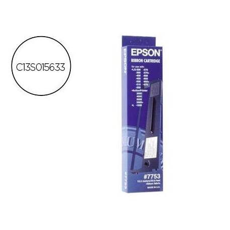 Cinta Epson impresora LQ-200 color negro C13S015633