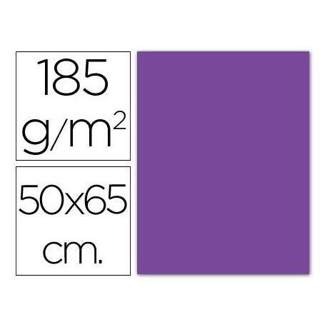 Cartulina Guarro violeta 500 x 650 mm 185 g/m2