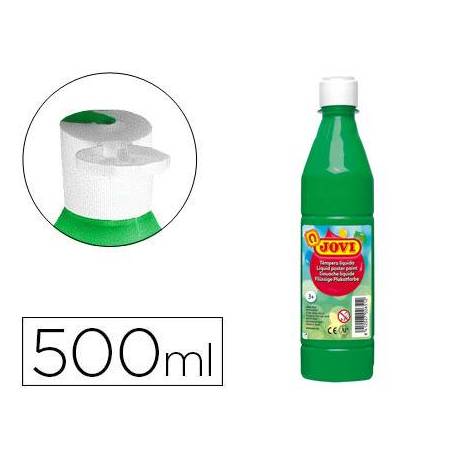 Tempera liquida Jovi verde 500 cc