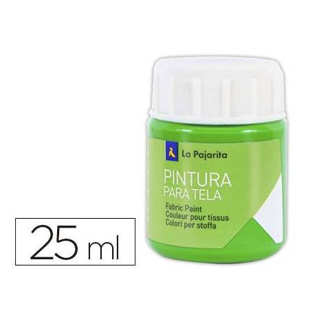 Pintura para tela La Pajarita verde primavera