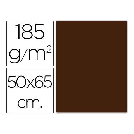 Cartulina Guarro marron 500 x 650 mm 185 g/m2