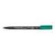 ROTULADOR STAEDTLER LUMOCOLOR RETROPROYECCION PUNTA DE FIBRAPERMANENTE 317-5 VERDE PUNTA MEDIA REDONDA 0.8-1 MM