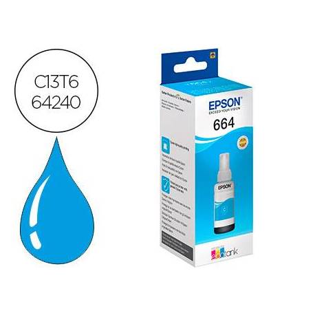 TINTA EPSON T6642 COLOR CIAN C13T664240
