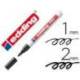 Rotulador Permanente Edding 751 Negro Punta Redonda