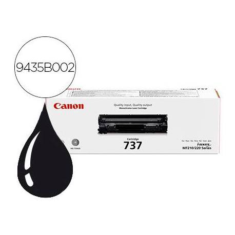 Toner Canon 737 negro
