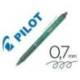 Boligrafo borrable Pilot Frixion Clicker 0,4 mm color verde lima