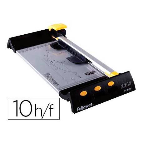 Cizalla Metálica de Rodillo Fellowes Neutron A4 Plus 10 hojas 80g/m2
