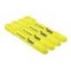 MARCADOR DE CERA GEL JOVI FLUORESCENTE COLOR AMARILLO CAJA DE 12 UNIDADES