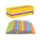 BLOC DE NOTAS ADHESIVA QUITA Y PON POST-IT SUPER STICKY 76X76 MM 90 HOJAS COLORES SURTIDOS PACK DE 21 + 3