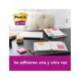 BLOC DE NOTAS ADHESIVA QUITA Y PON POST-IT SUPER STICKY 76X76 MM 90 HOJAS COLORES SURTIDOS PACK DE 21 + 3