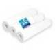 Papel para Camillas en Rollo Amoos Celulosa 500mmx50m 2 Capas 16,5g/m2