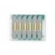 Lapices cera blanda Manley caja 12 unidades color gris