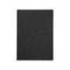Libreta Clarefontaine negro A4 tapa cartulina cuadriculado 5mm 96 hojas
