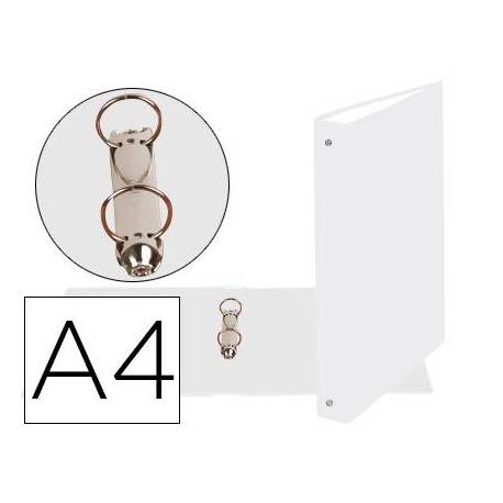 Carpeta Exacompta carton blanca 2 anillas 