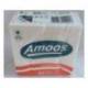 Servilletas de papel Amoos blanco