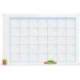 Planning Mensual Rotulable Magnético 90x60 Nobo