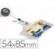 Identificador con cordon extensible Durable