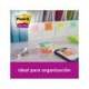 Post-it Bloc de notas adhesivas super sticky 47,6 x 47,6 mm 90 hojas pack 12 blocs colores