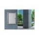 Vitrina de anuncio Bi-0ffice magnetica para exterior con marco de aluminio y cerradura