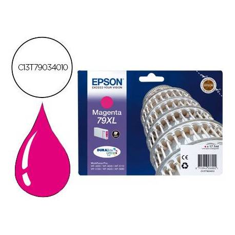 CARTUCHO INK-JET EPSON 79XL COLOR MAGENTA C13T79034010