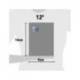 Libreta Oxford encolada Open Flex cuadro 5mm 