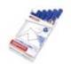 Rotulador para pizarra blanca Edding 660 azul recargable