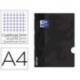 Libreta escolar Oxford Open Flex encolada cuadricula 5mm 48 hojas color negro