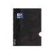 Libreta escolar Oxford Open Flex encolada cuadricula 5mm 48 hojas color negro