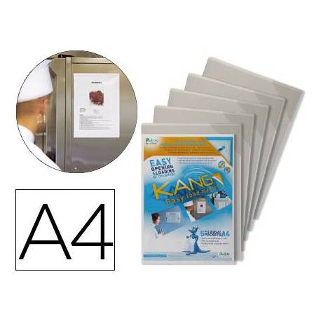 Funda presentacion Tarifold magnetica Din A4 pack de 5