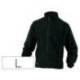 CHAQUETA MARCA DELTAPLUS POLAR CON CREMALLERA 2 BOLSILLOS COLOR NEGRO TALLA L