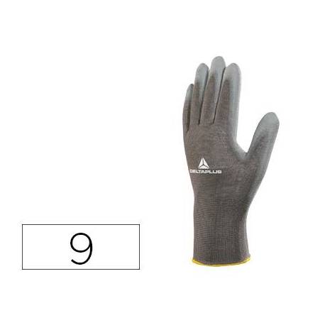 Guante DeltaPlus Poliester palma Poliuretano talla 9